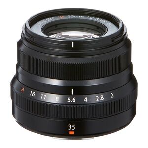 Fujifilm XF 35mm f/2 WR Lens (Black) Prime
